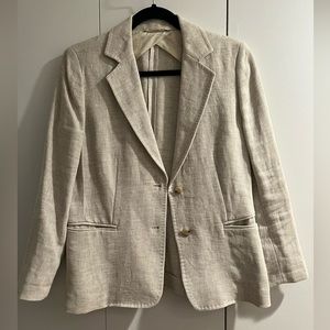 Max Mara Linen Blazer